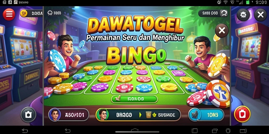 Tampilan gameplay seru di DAWATOGEL dengan pemain lain.